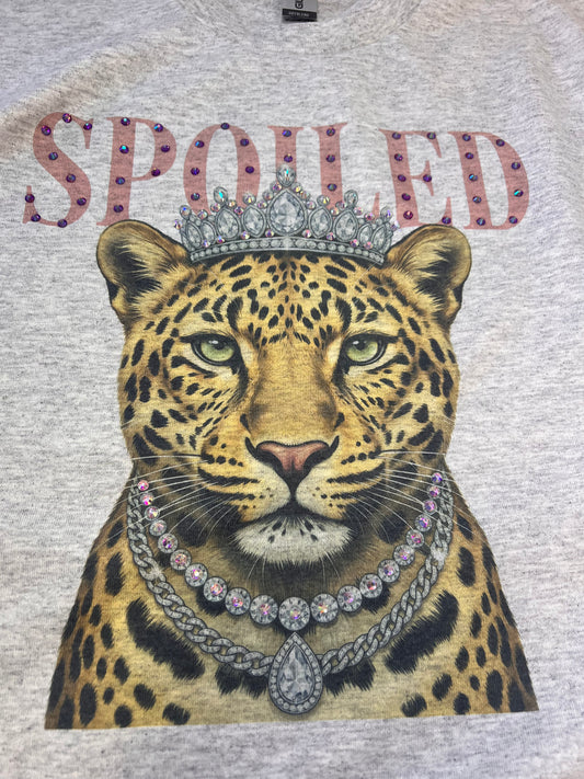 🐆 Leopard Eyes Graphic Tee | Bold Animal Print Shirt | Streetwear Statement Top