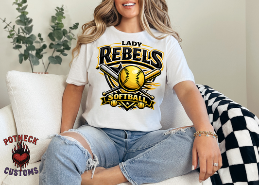 LADY REBELS SOFTBALL SHIRT 26-2