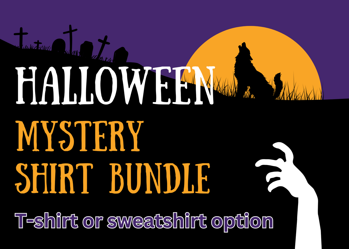 Mystery Halloween shirt bundle