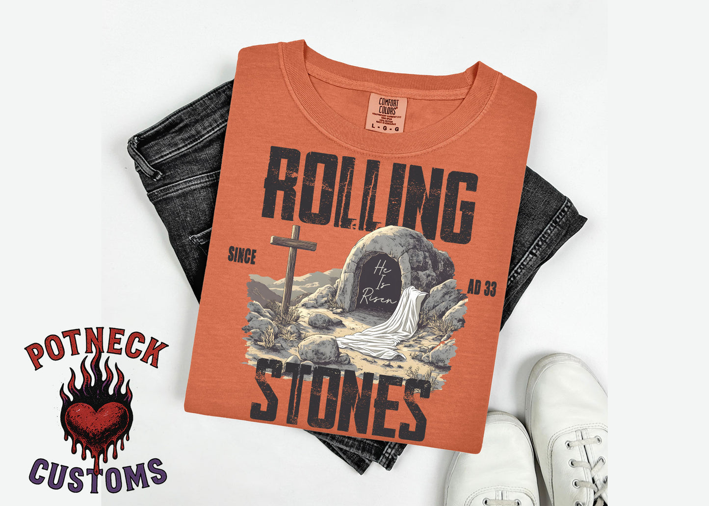 ROLLING STONES HE IS RISEN 26-2