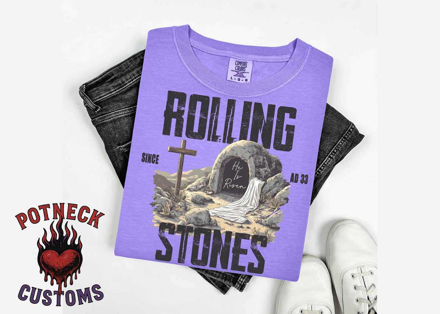 ROLLING STONES HE IS RISEN 26-2