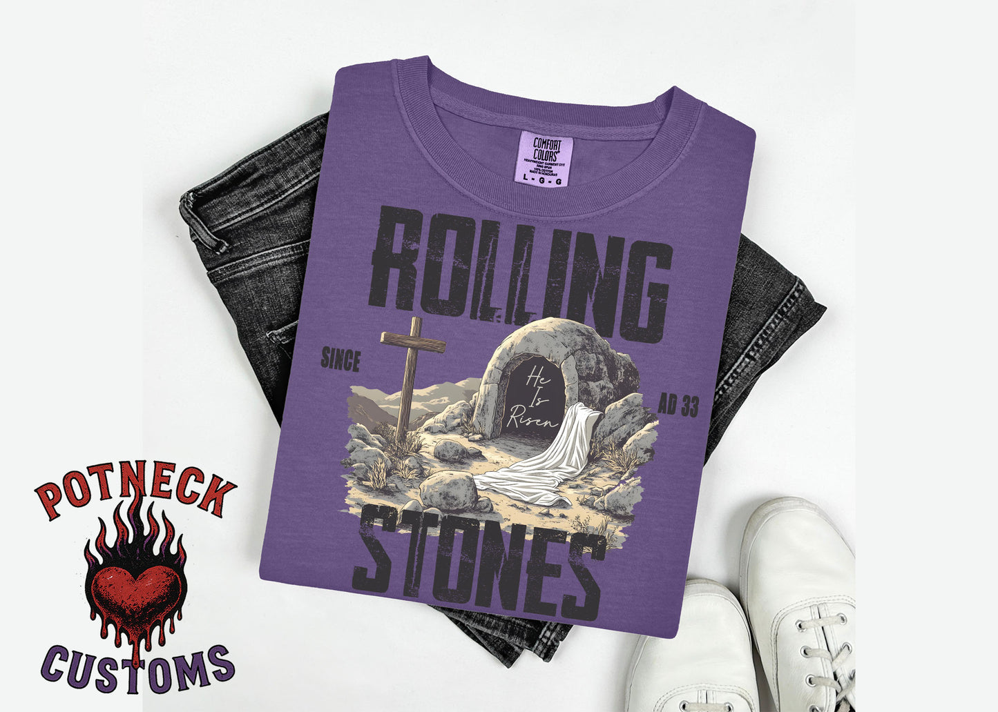 ROLLING STONES HE IS RISEN 26-2