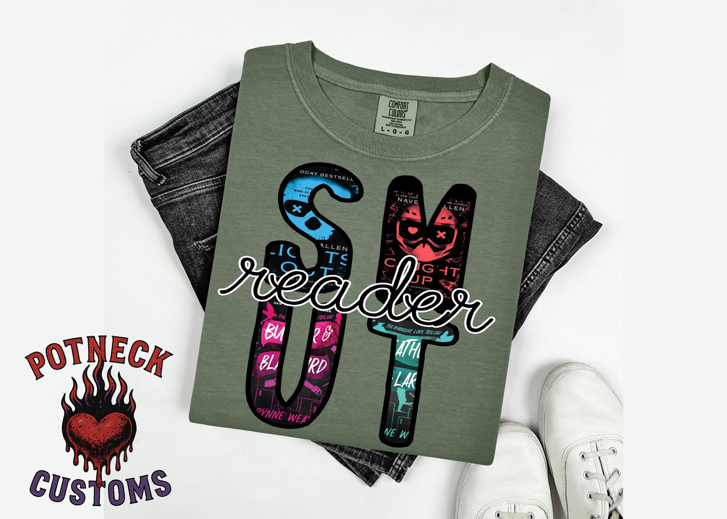 Smut Reader Tee | BookTok Shirt | Dark Romance Book Lover T-Shirt