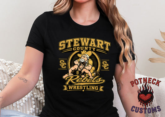 Rebels Wrestling shirt 26-2