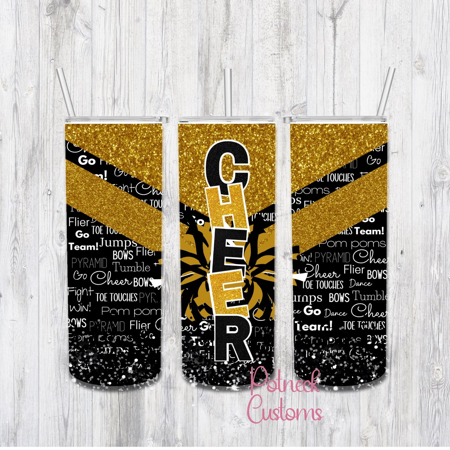 Rebels cheer tumbler