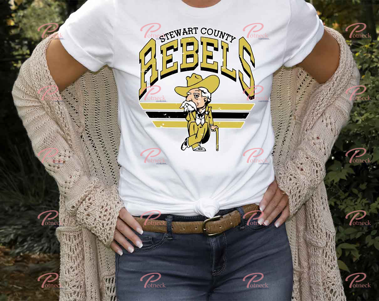 Stewart county Rebels shirt