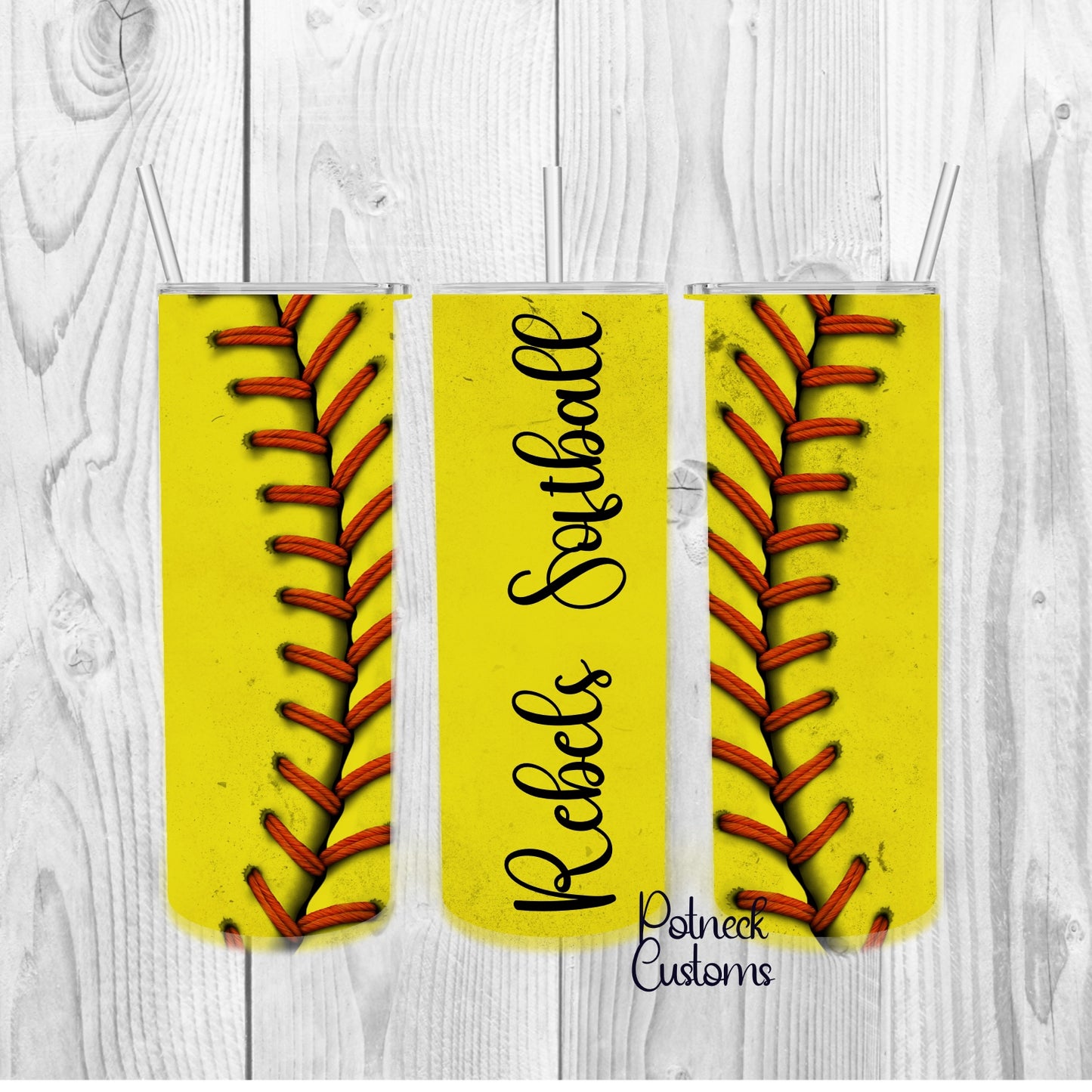 Rebels Softball Tumbler