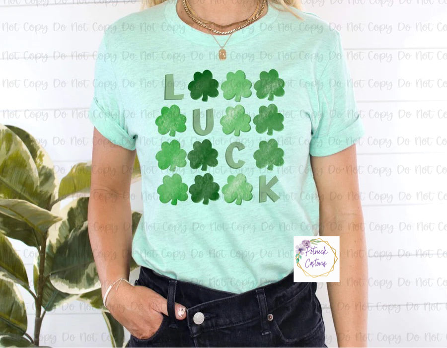 Luck tee shirt