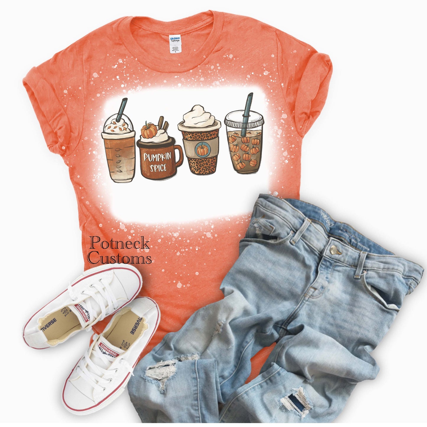 Fall coffee shirt, pumpkin spice coffee shirt, coffee latte, pumpkin