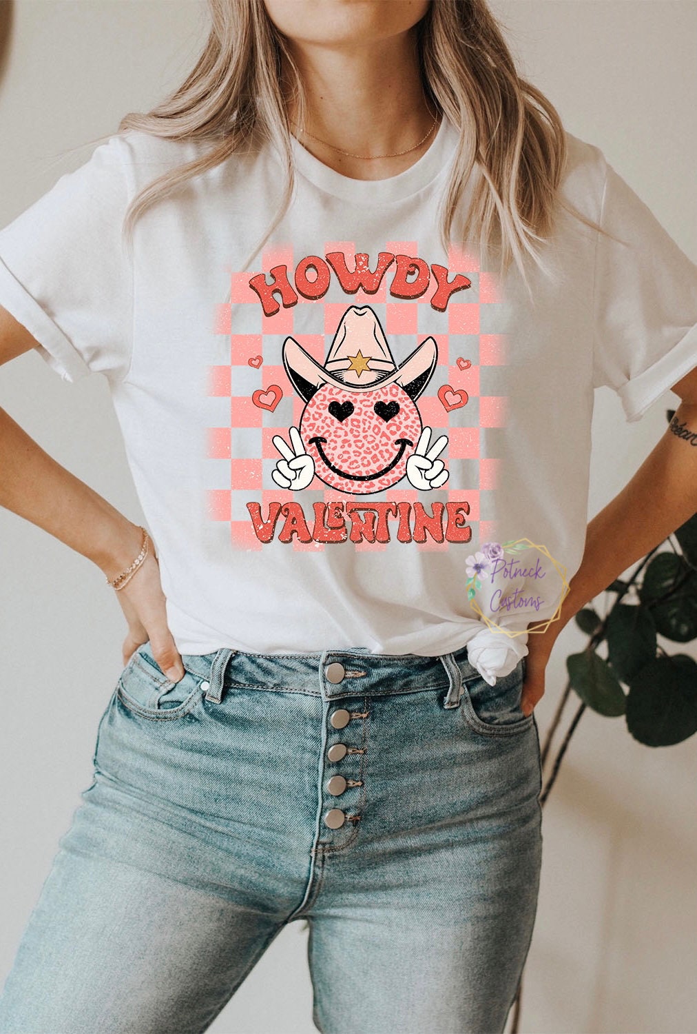 Howdy Valentine shirt, cowboy valentine shirt, retro valentine shirt, valentines shirt