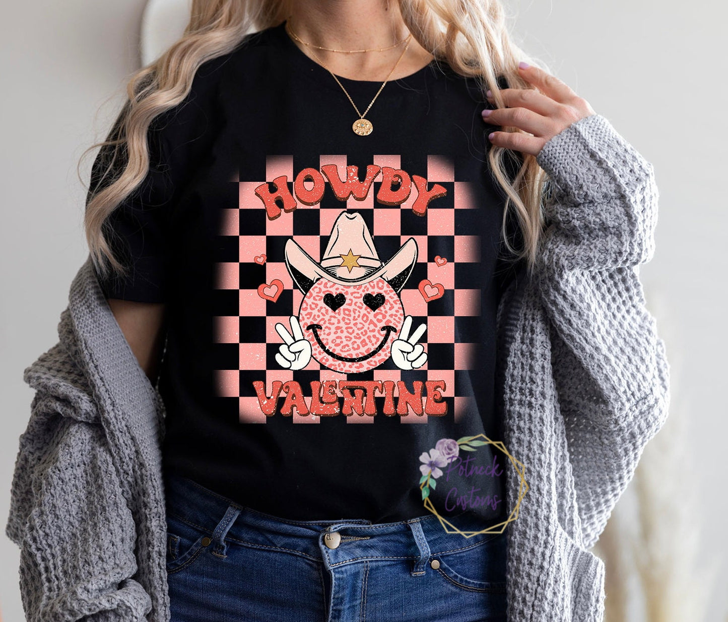 Howdy Valentine shirt, cowboy valentine shirt, retro valentine shirt, valentines shirt