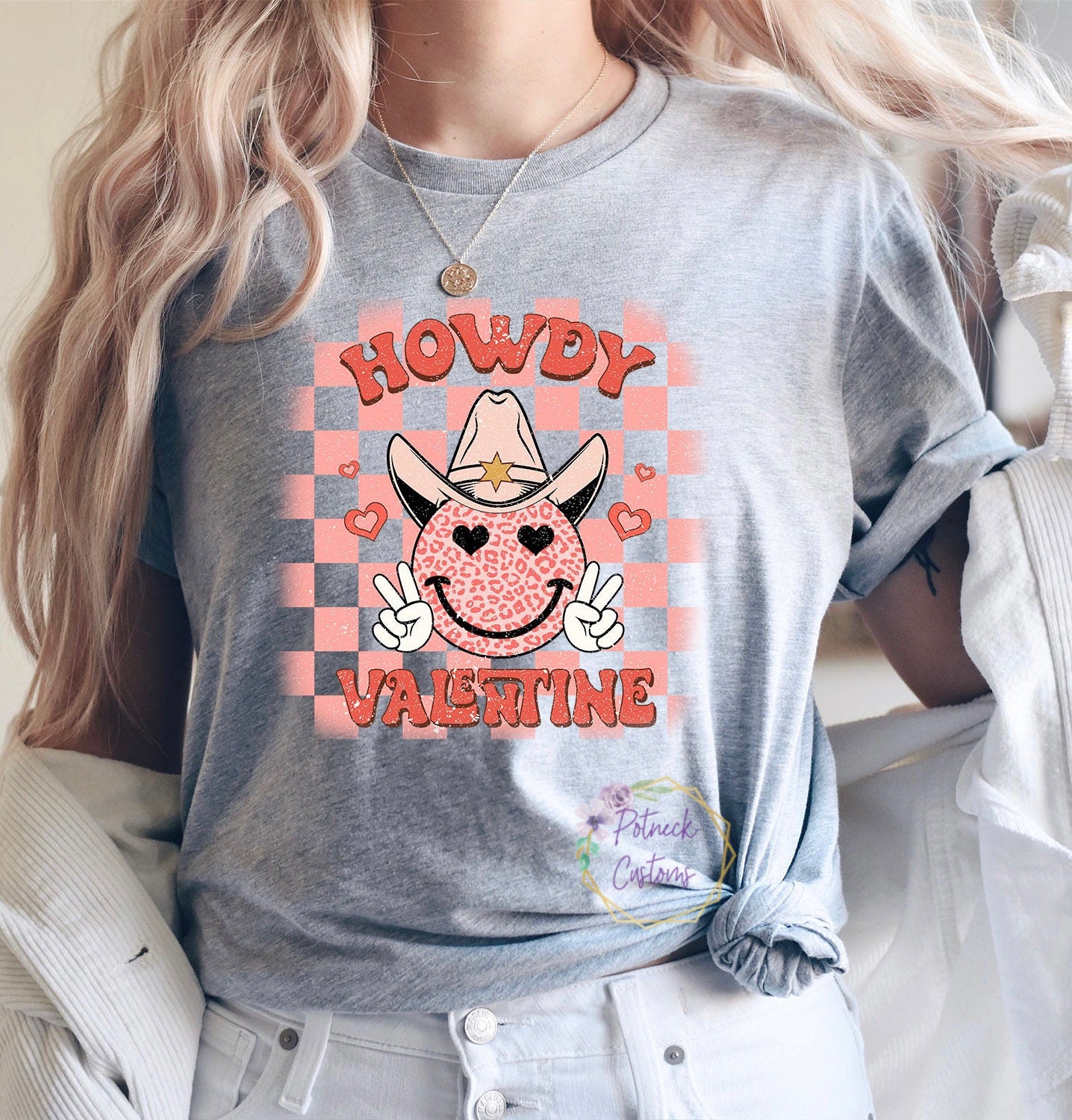 Howdy Valentine shirt, cowboy valentine shirt, retro valentine shirt, valentines shirt